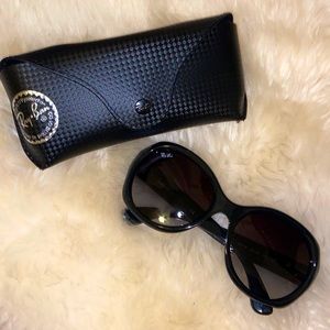 Authentic Black Rayban Sunglasses